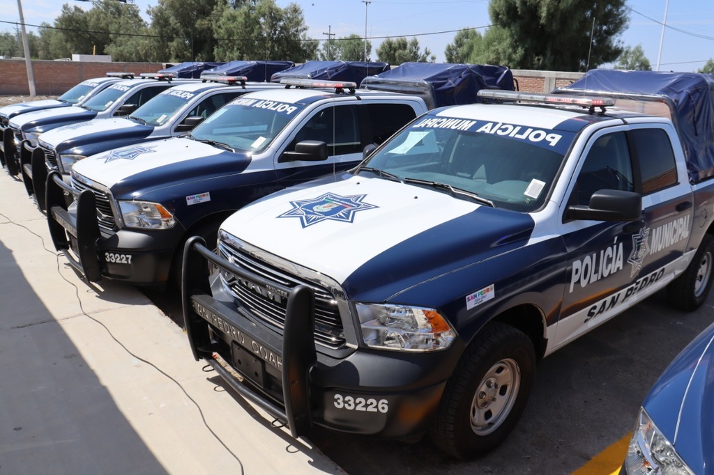 La mayor necesidad de la Policía Municipal era contar con más patrullas, pues solo tenían ocho. (EL SIGLO DE TORREÓN) 