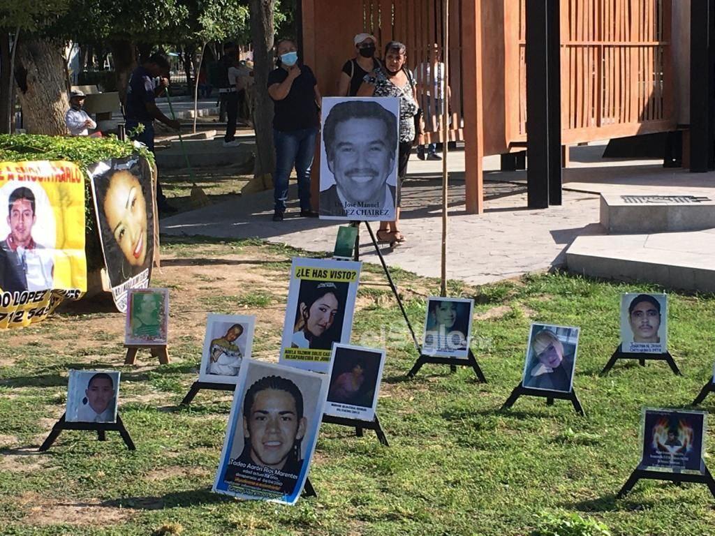 Grupo Víctimas por sus Desaparecidos en Acción (VIDA) conmemoró este domingo en Torreón el Día Internacional del Detenido Desaparecido, que constituye un aporte a la concientización ciudadana sobre las desapariciones forzadas de personas, particularmente de Coahuila y Durango. (FERNANDO COMPEÁN)