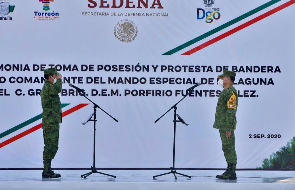 El general Fuentes Vélez viene a sustituir a Enrique Hernández Cisneros, quien estaba al frente del Mando desde el pasado mes de enero de 2019.
(ERICK SOTOMAYOR)