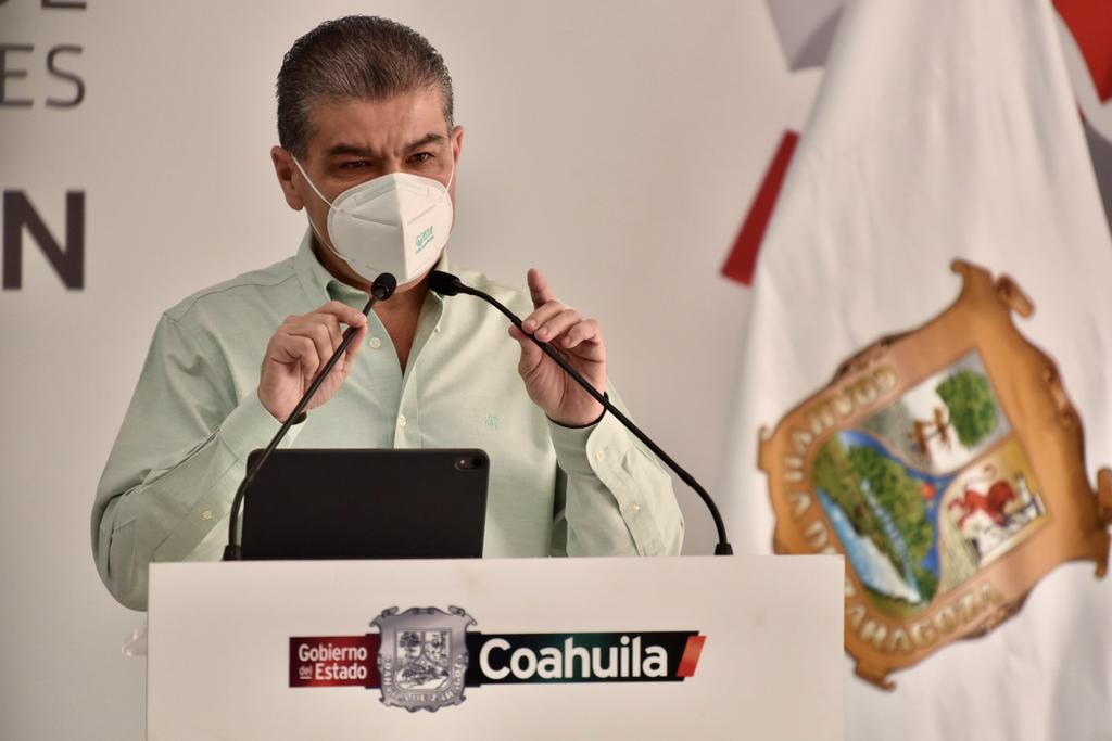 El gobernador de Coahuila se mantiene firme e indica que los recursos en Coahuila han bajado en todos los rubros.  (ARCHIVO)