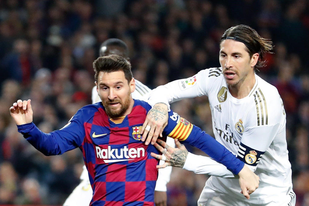 Sergio Ramos prefiere un clásico contra Messi que sin la presencia del astro argentino. (ARCHIVO)