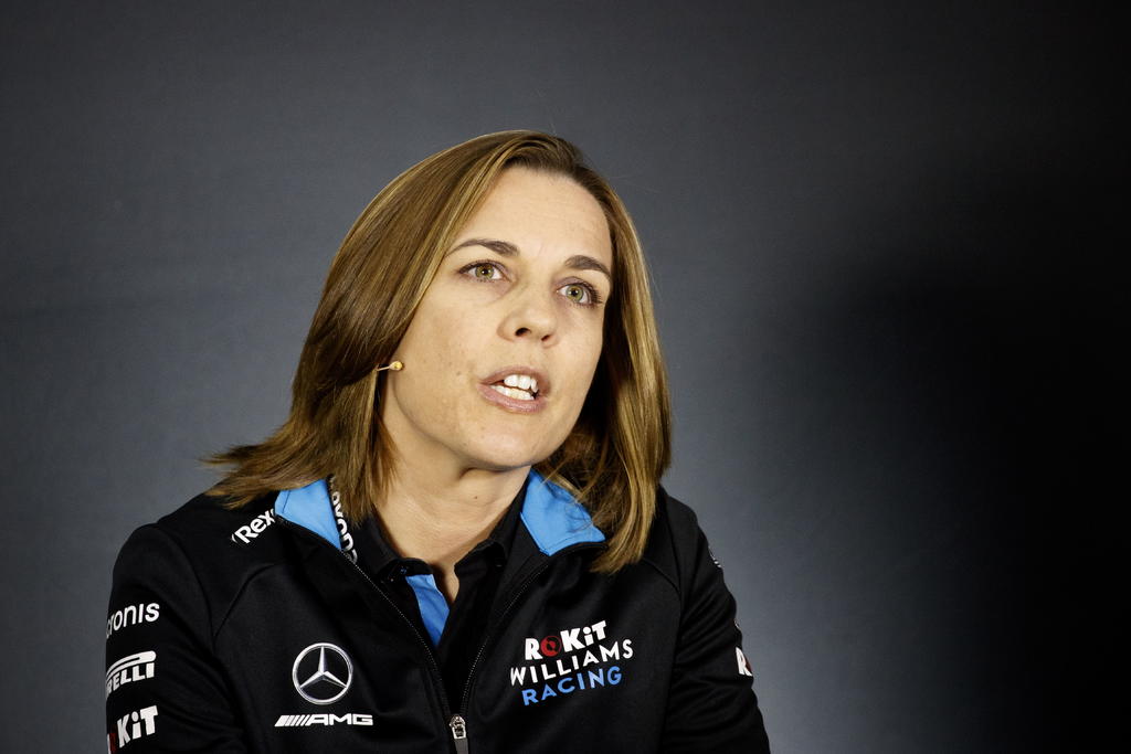 Claire Williams, dejará su puesto en el equipo tras la conclusión del Gran Premio de Italia este fin de semana después de 18 años en el mismo y en donde se inició en 2002 trabajando en la Oficina de Comunicaciones. (ARCHIVO)