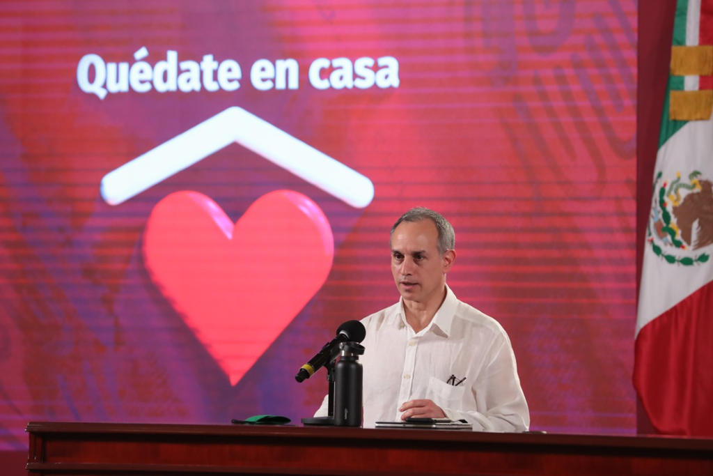 El subsecretario de Prevención y Promoción de la Salud, Hugo López-Gatell, informó que en seguimiento a la instrucción del presidente López Obrador, se estableció un responsable de la iniciativa de vacunas COVID. (ARCHIVO)