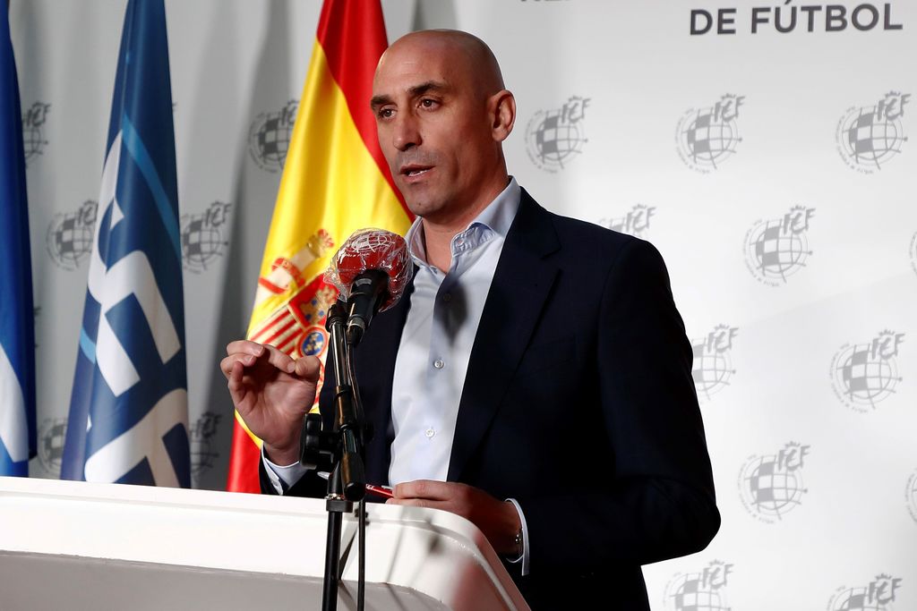 Luis Rubiales, presidente de la Real Federación Española de Futbol. (EFE)