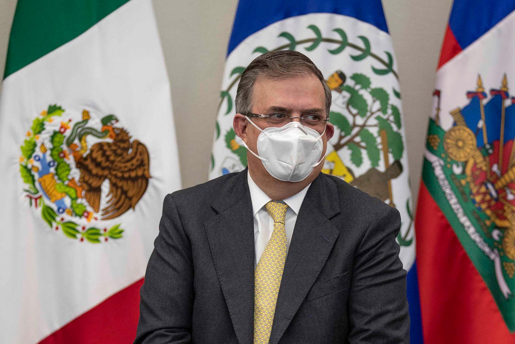El secretario de Relaciones Exteriores, Marcelo Ebrard, aseguró que en noviembre se anunciará el inicio de la vacunación en México, contra el COVID-19. (ARCHIVO)