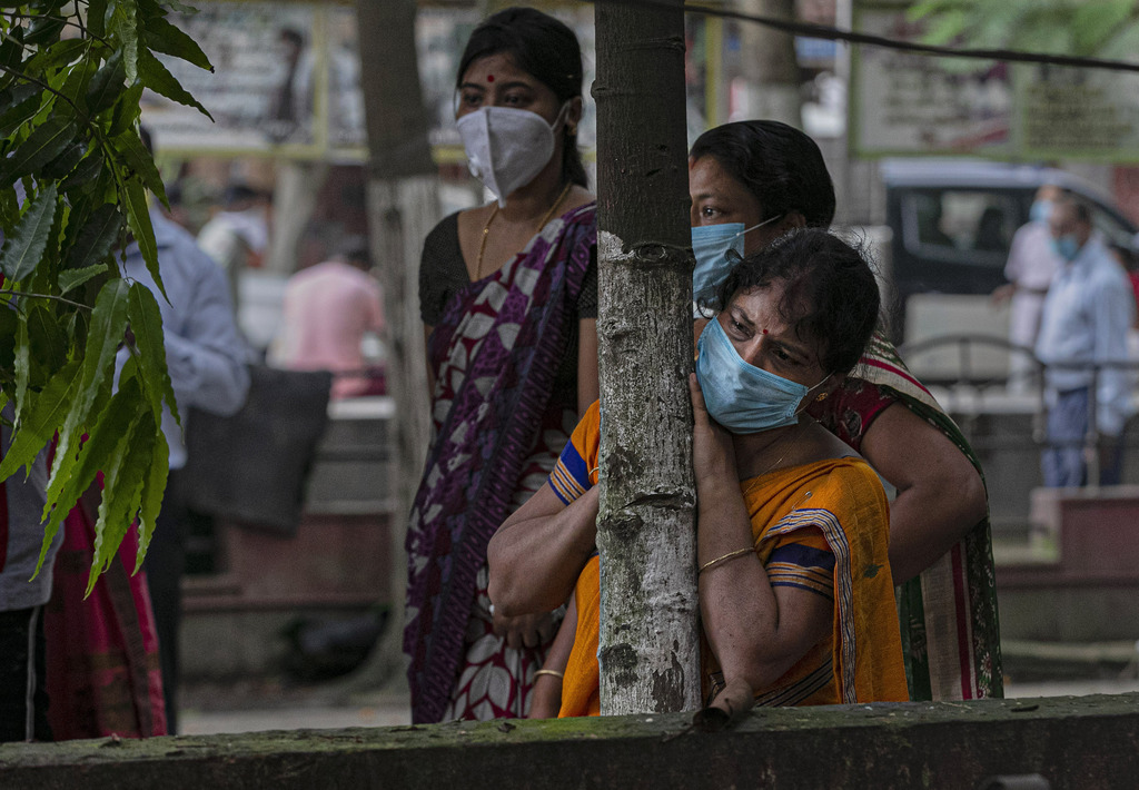 India ha aumentado su capacidad de realizar test de coronavirus desde el inicio de la pandemia. (AP) 