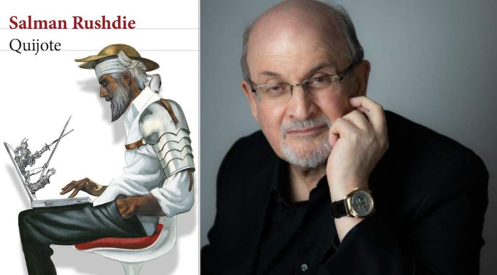 El escritor indio-británico Salman Rushdie imaginó su nueva novela “Quijote” a partir del célebre personaje de Miguel de Cervantes. 