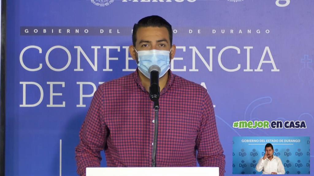 Este domingo 13 de septiembre la Secretaría de Salud de Durango dio a conocer su reporte diario de decesos y contagios por COVID-19 en la entidad. (ESPECIAL)