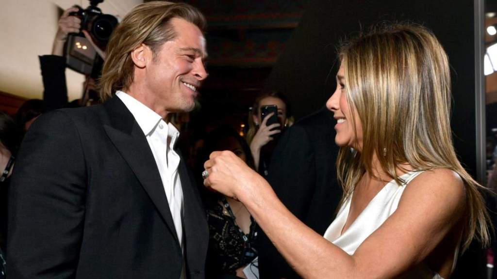 Jennifer Aniston y Brad Pitt volvieron a verse las caras luego de su última aparición juntos en enero en los Screen Actors Guild Awards. (ESPECIAL) 