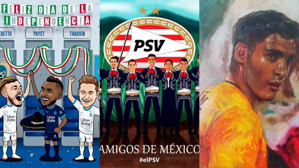 Clubes de futbol celebran el Día de la Independencia de México. (ESPECIAL)
