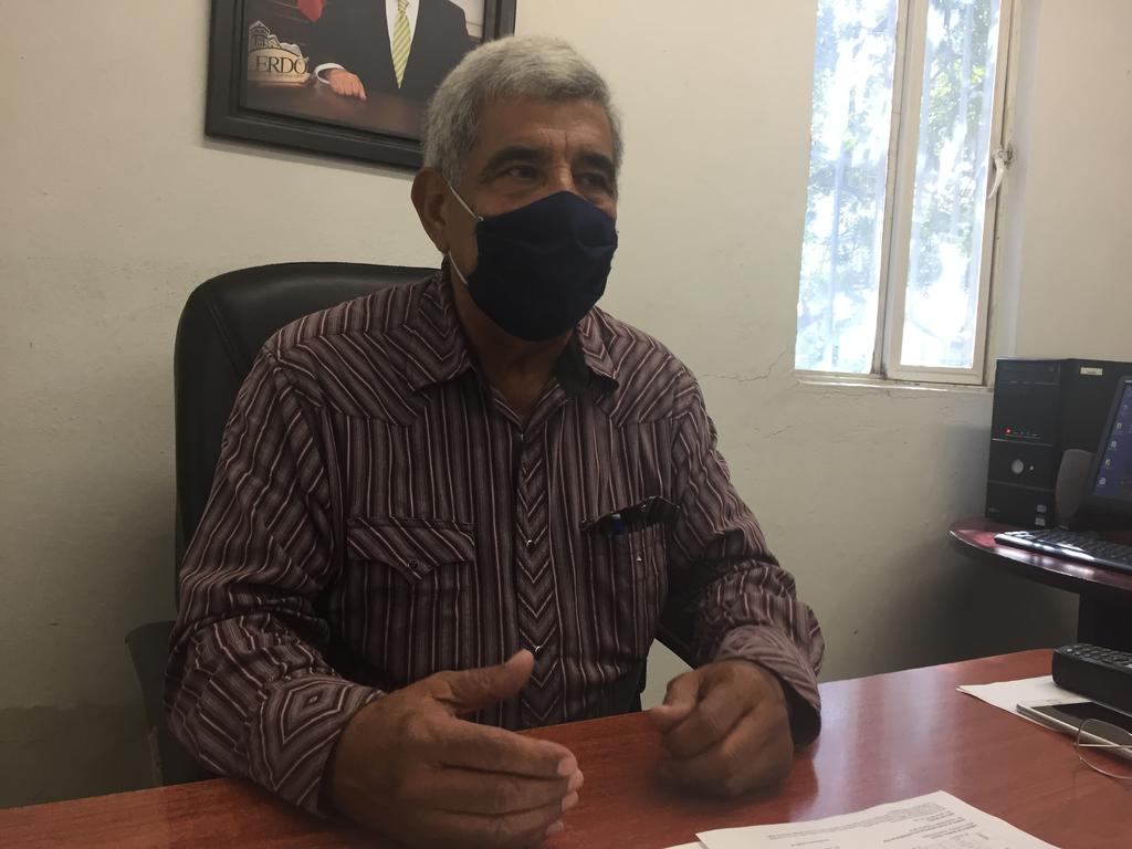Vicente García Ramírez, titular de Protección Civil en Lerdo, informó que todos los simulacros que se realizaban cada 19 de septiembre, quedan cancelados por motivo de la pandemia del COVID-19. (GUADALUPE MIRANDA)