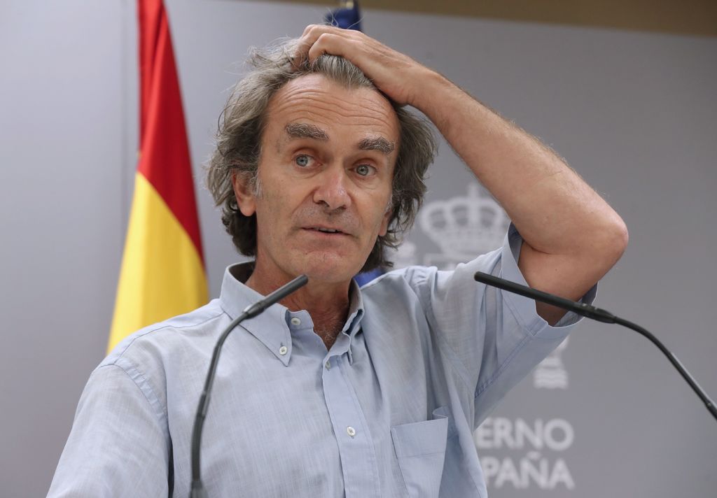 El ministro de Salud en España, Fernando Simón, reconoce que se ha llegado a una segunda ola de COVID-19 en España.