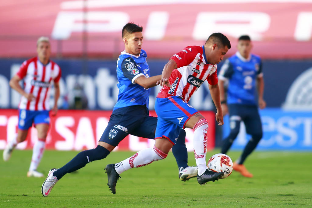 Este domingo inició la recta final de la fecha 11 del Guard1anes 2020 con la victoria de los Rayados de Monterrey sobre el Atlético de San Luis por marcador de 2-1 en la capital potosina. (ARCHIVO)