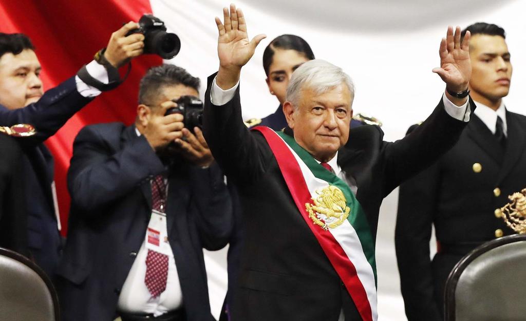 El 1 de julio 2018, de los 56.61 millones personas que votaron en las elecciones, el 53.19 % lo hizo por López Obrador, es decir, unos 30.11 millones de sufragios. (ARCHIVO)