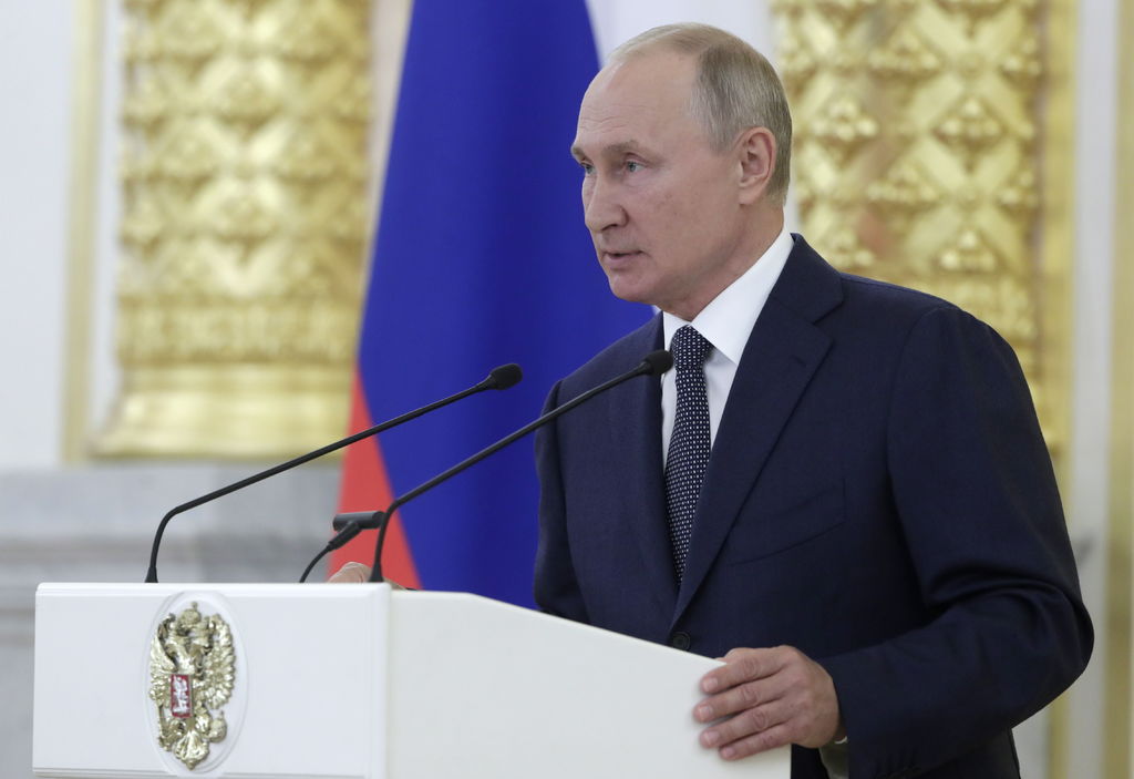 El presidente ruso, Vladímir Putin, ha sido propuesto para el Premio Nobel de la Paz de 2021 al igual que Trump. (EFE) 