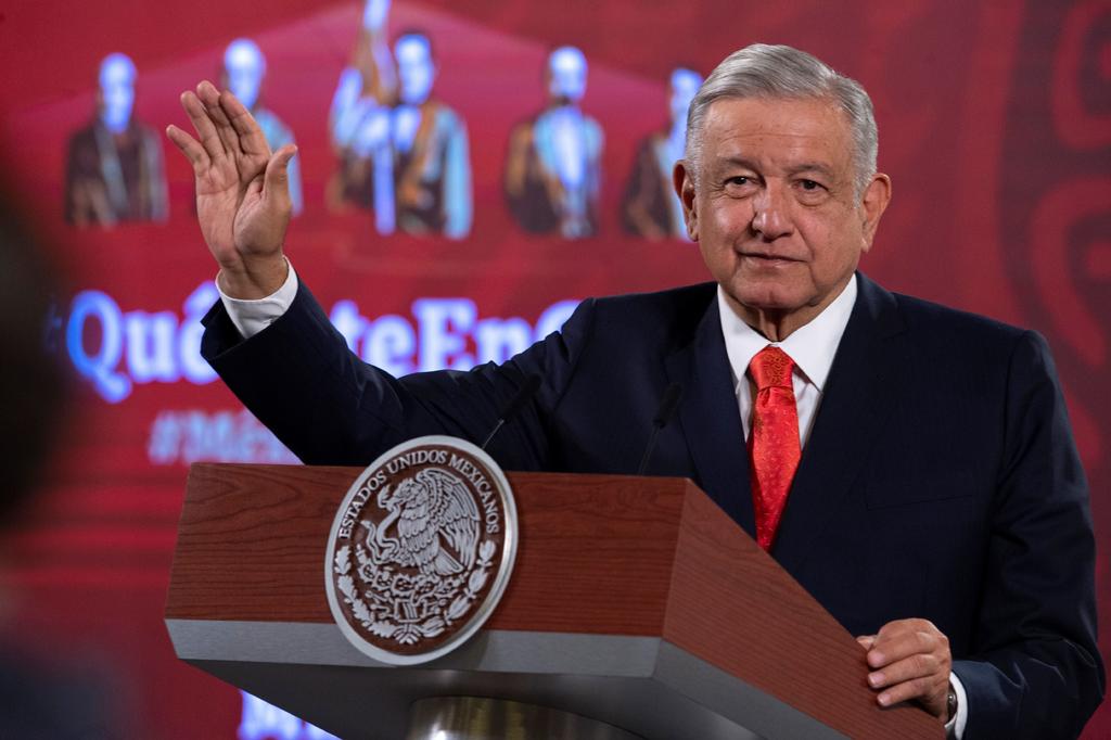 El presidente Andrés Manuel López Obrador insistió en que está garantizada la libertad de expresión y que si hay voces que dicen lo contrario es porque se está transformando la vida pública del país. (EFE)
