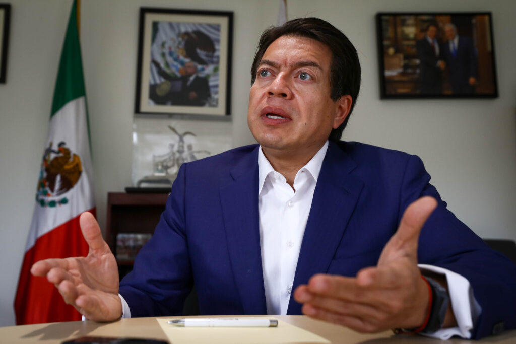  Mario Delgado Carrillo, afirmó que en su partido están dispuestos a discutir un nuevo federalismo fiscal; pero no aceptan la actitud cómoda de los gobernadores de la Alianza Federalista. (ARCHIVO)