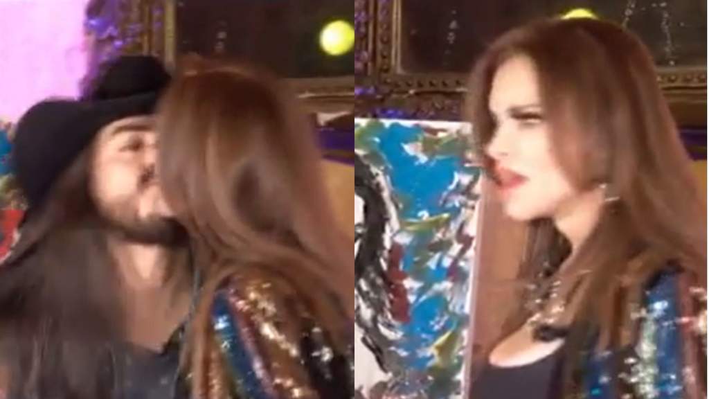 Lucía Méndez no se anda con bromitas y por ello 'Rey Grupero' recibió lo que se merece, luego de que le robara un beso en la boca a la cantante. (ESPECIAL) 