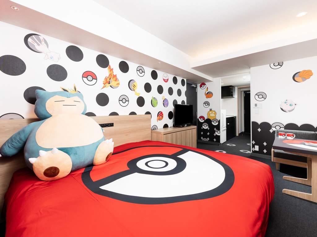 Como era de esperarse, ya existe un hotel que tomó como temática de una de sus mejores habitaciones a Pokémon. (ESPECIAL)
