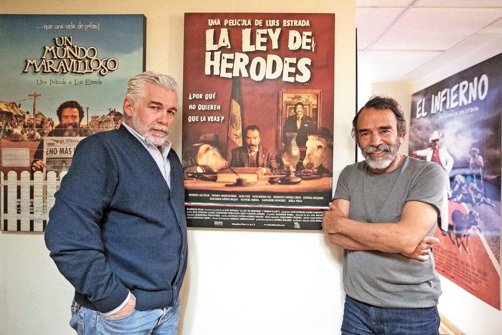 La nueva película que reunirá al actor Damián Alcázar y el realizador Luis Estrada, artífices de 'La ley de Herodes' y 'El infierno', será una crítica al momento histórico que se está viviendo México, incluyendo al actual gobierno. (ARCHIVO)