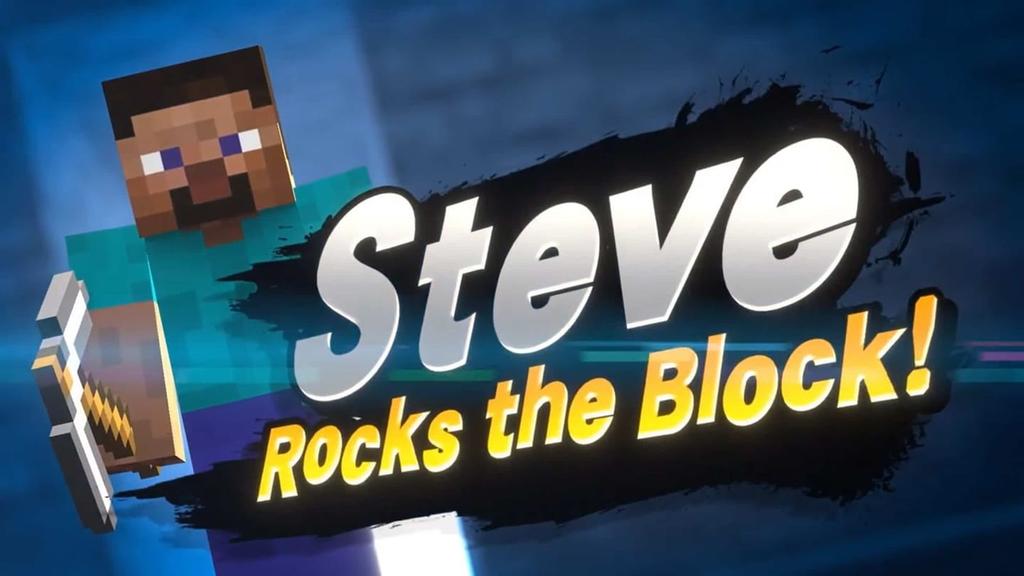 Algunos fanáticos del juego ya estimaban la llegada de 'Steve' a Super Smash Bros Ultimate (ESPECIAL) 