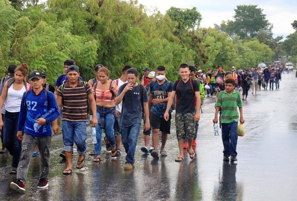 La caminata comenzó a ser organizada en redes sociales luego de que Guatemala reabrió sus fronteras terrestres el 18 de septiembre. (CORTESÍA) 