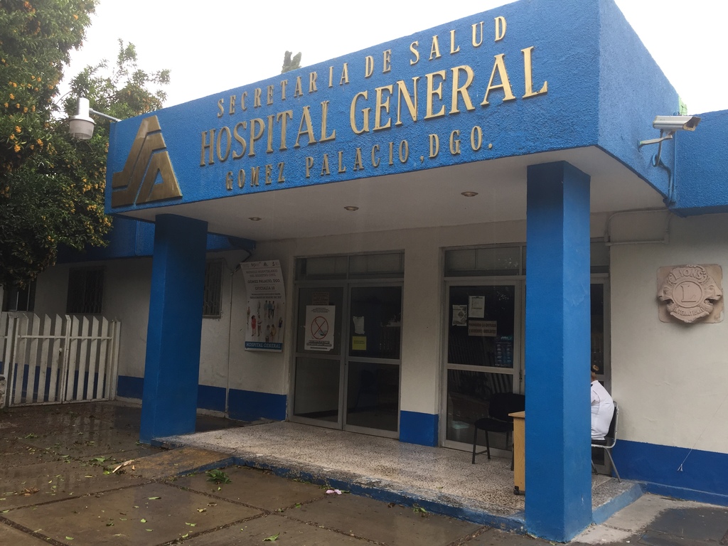 El inmueble del Hospital General de Gómez Palacio cuenta con más de 70 años de servicio.