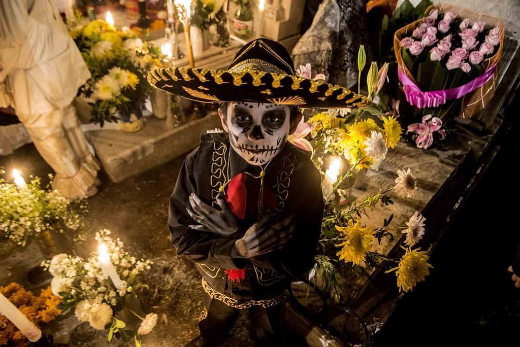 Mixquic queda al sur de la Ciudad de México, muy cerca de Xochimilco, y es famoso por su gran celebración del Día de Muertos. (Fotografía tomada de Instagram/@sofimprado)

