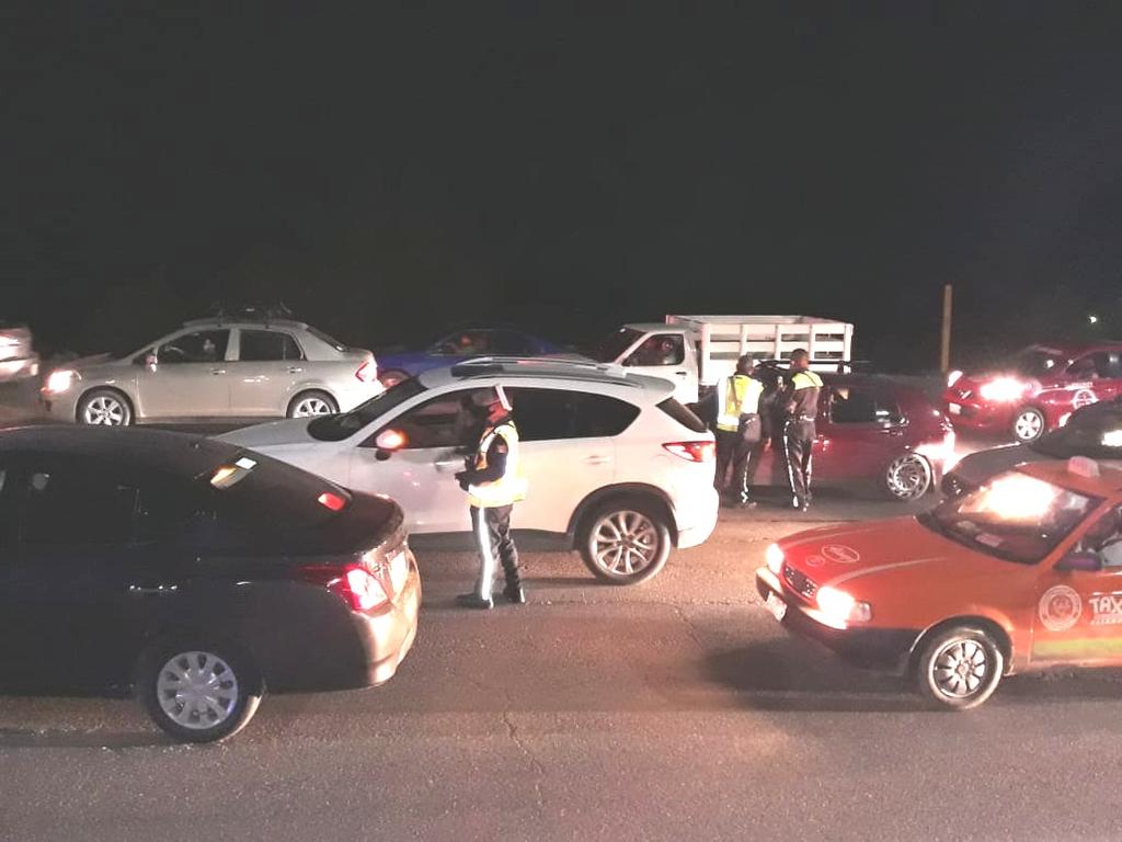 Un total de 20 personas fueron detenidas este primer fin de semana del mes de octubre al ser sorprendidas conduciendo en estado de ebriedad en el municipio de Gómez Palacio. (ARCHIVO)