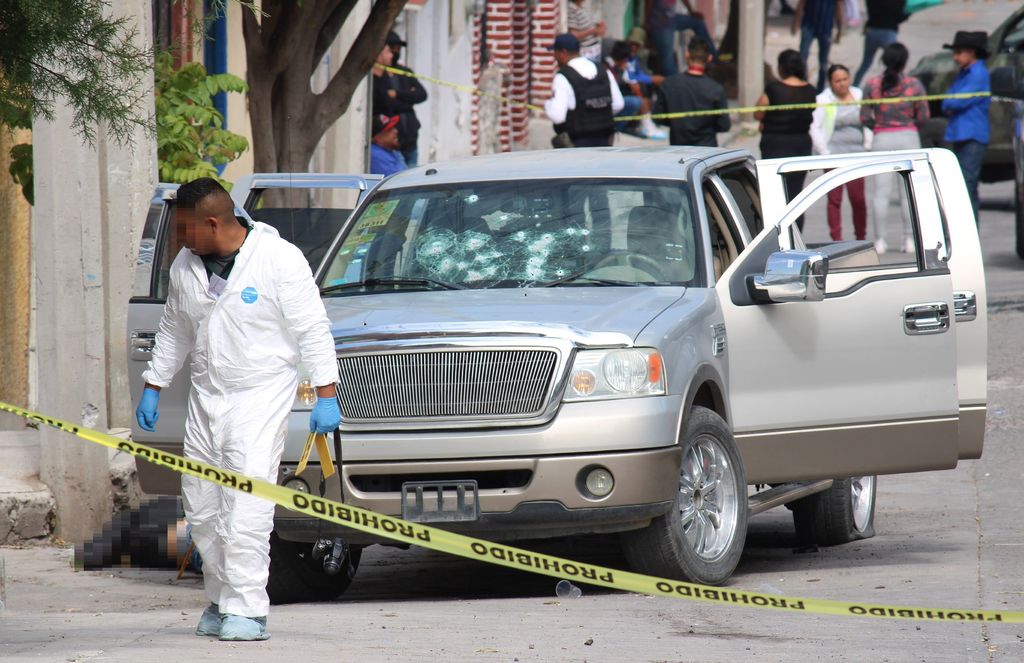 Al mediodía, un comando abrió fuego en un domicilio en la calle Felipe Ángeles y Rafael Cepeda.