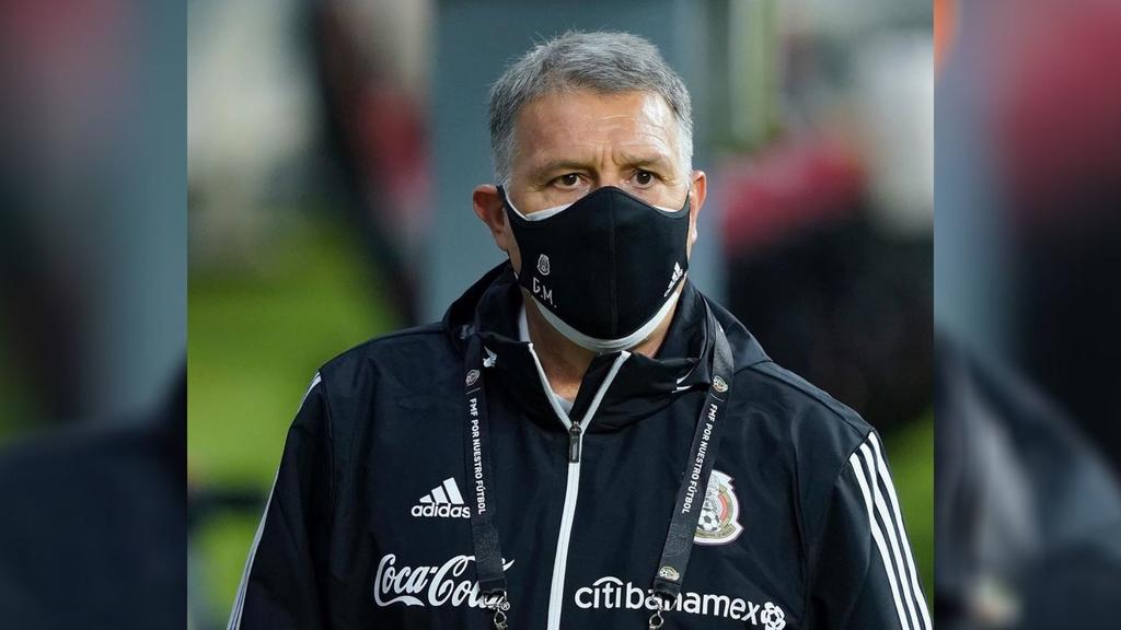 'Tata' Martino dijo este martes que no extraña a ningún futbolista para los encuentros contra Países Bajos y Argelia de los próximos días, con la excepción de Hirving Lozano. (ESPECIAL)