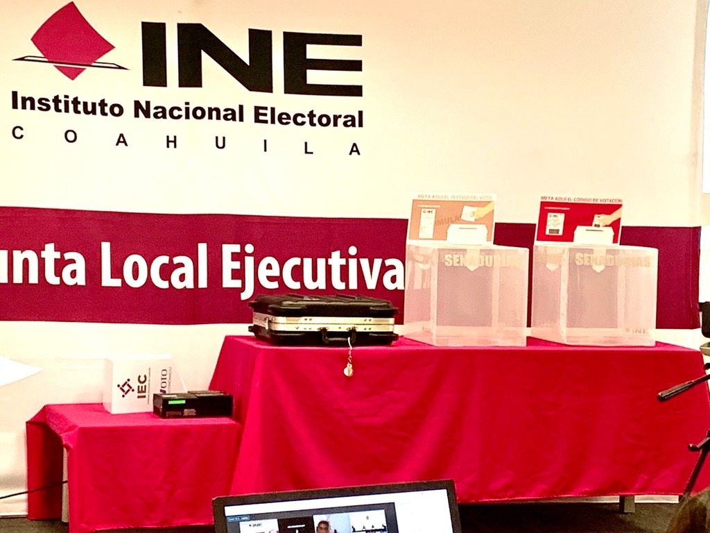 El IEC y el INE instalarán en la entidad 54 urnas electrónicas distribuidas en todas las regiones. (EL SIGLO DE TORREÓN)