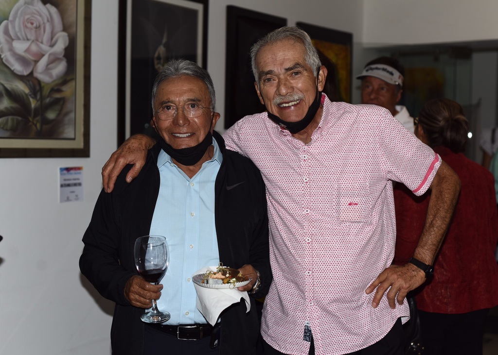 Ernesto Sánchez Viesca y Juan Francisco Morales. (EL SIGLO DE TORREÓN /Jesús Galindo)