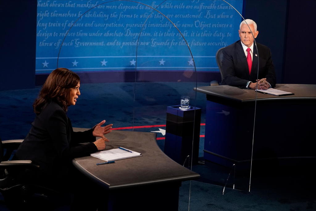 El debate entre candidatos a vicepresidente es siempre visto como algo de menor rango. (AP) 