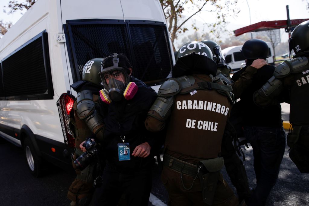 El cuerpo de Carabineros es foco de críticas desde que comenzaron las protestas en octubre de 2019. (ARCHIVO) 