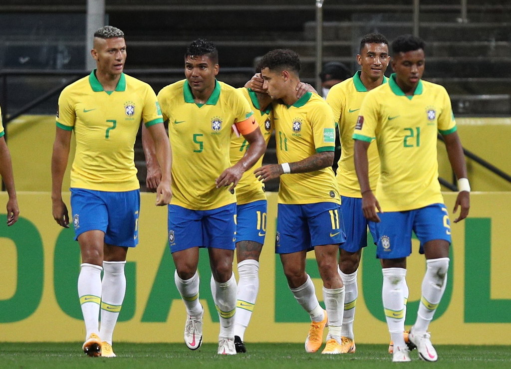 Brasil goleó 5-0 a Bolivia en su debut en las eliminatorias sudamericanas al Mundial de Catar. (EFE)