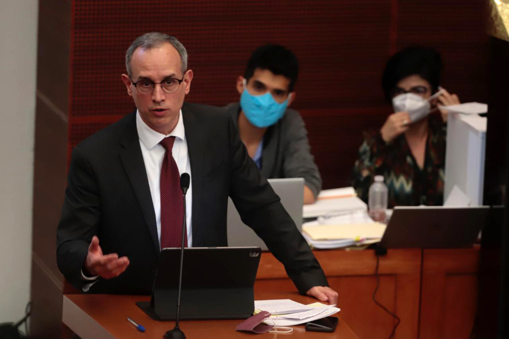 Comparecencia del subsecretario Hugo López-Gatell ante la Comisión de Salud del Senado.
