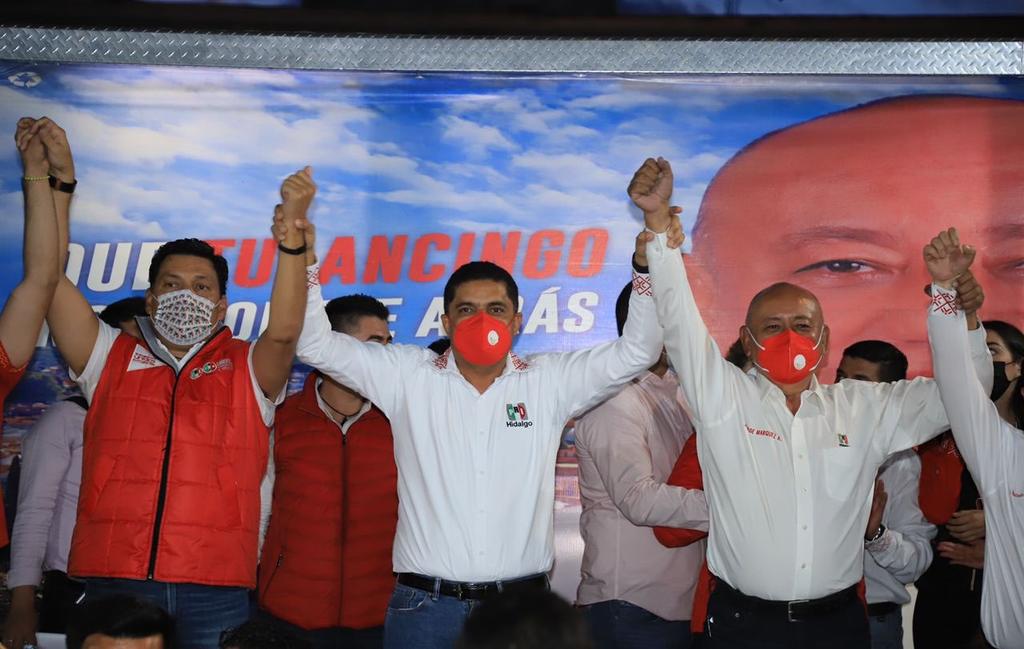 Se proclamó triunfador en al menos 21 municipios de Hidalgo, entre ellos Pachuca y Mineral de la Reforma, además de retener Tulancingo. (TWITTER)