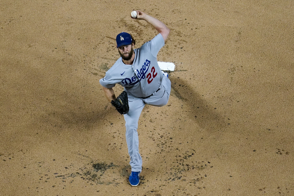 El lanzador estelar Clayton Kershaw busca su primer título de Serie Mundial con los Dodgers. (AP)