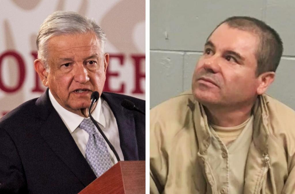 López Obrador señaló en su conferencia mañanera de este martes que se llegó a decir que Joaquín 'El Chapo' Guzmán Loera estaba entre los hombres más ricos. (ARCHIVO)