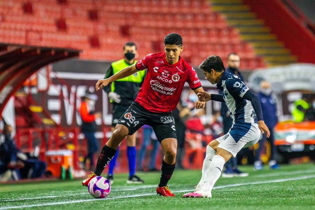Rayados se impuso como visitante 1-0 a los Xolos, en el partido de ida de la final de la Copa MX. (JAM MEDIA)