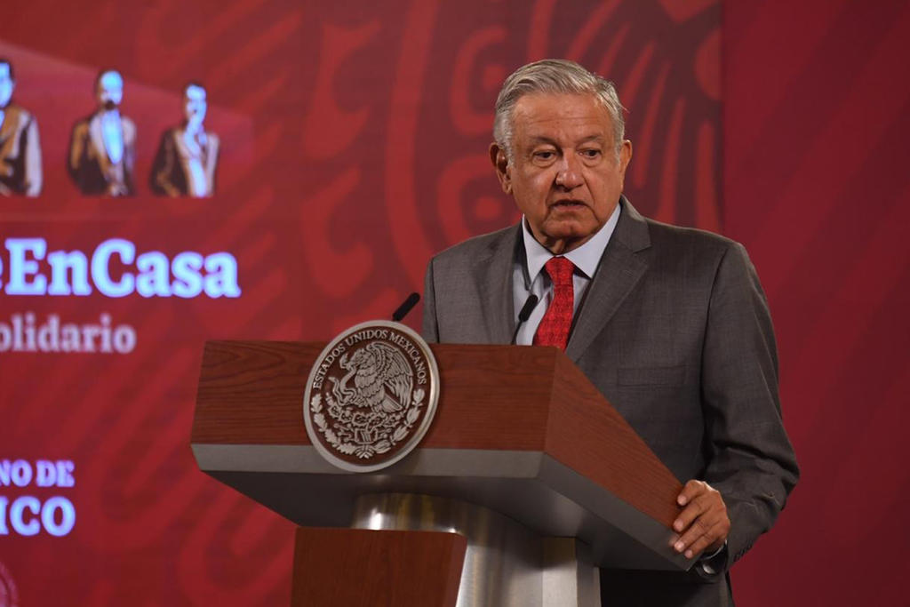López Obrador dijo que todos tenemos derecho a hablar y ejercer la libertad de expresarse. (EL UNIVERSAL)