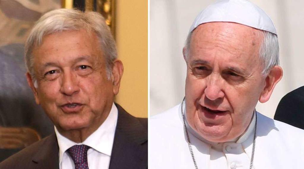 El Pontífice pidió a Beatriz Gutiérrez Müller que dijera a López Obrador 'que no se canse, que siga adelante'. (ARCHIVO)