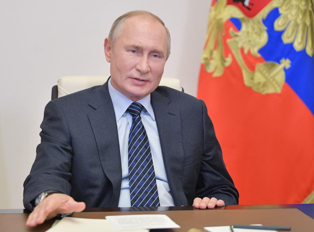 El presidente ruso, Vladímir Putin, negó hoy que su país interfiera en los asuntos de Estados Unidos, que acusó a Rusia e Irán de intento de injerencia en las elecciones presidenciales del 3 de noviembre. (ARCHIVO) 

 