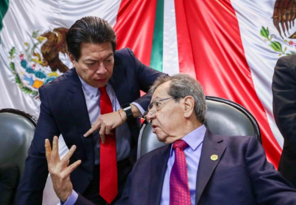 La disputa es entre Porfirio Muñoz Ledo y Mario Delgado.
(ARCHIVO)
