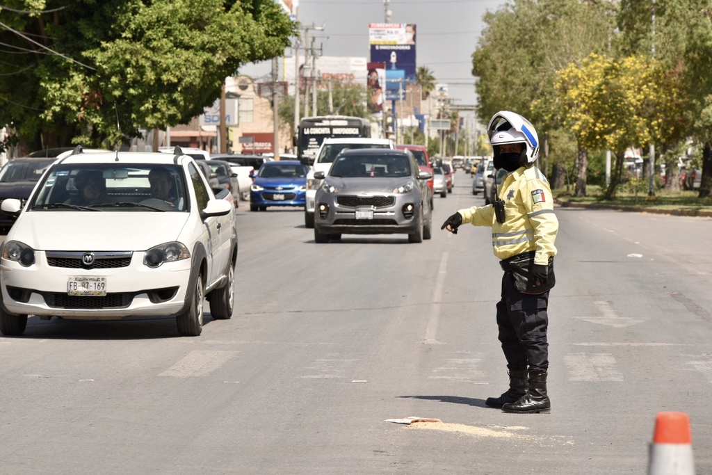 El operativo iniciará el próximo mes y se instalará en distintas vialidades de alto tráfico, en los horarios con mayor circulación. (EL SIGLO DE TORREÓN)