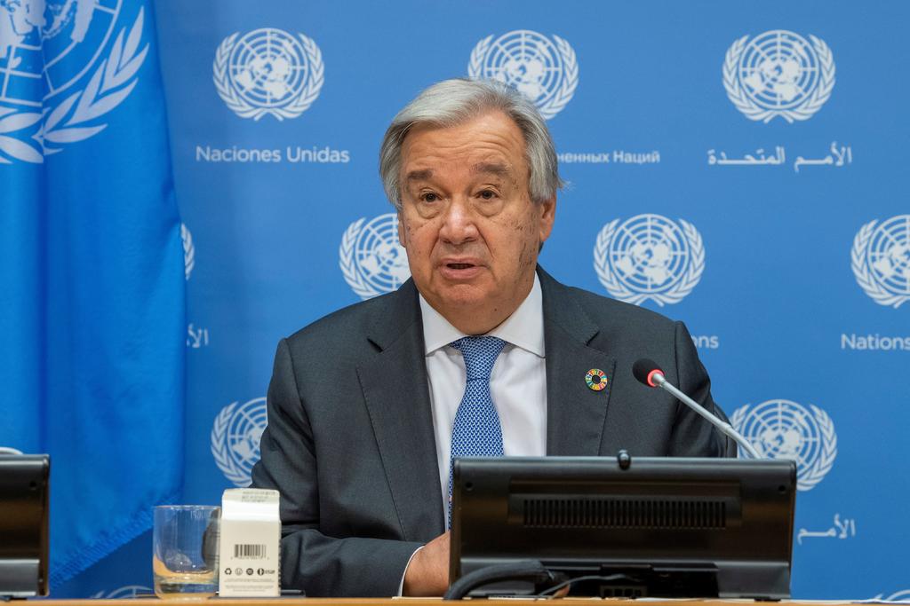 El secretario general de Naciones Unidas, António Guterres, exigió este martes que la futura vacuna contra la COVID-19 esté 'disponible' para todos y sea 'asequible' por todos. (ARCHIVO) 
