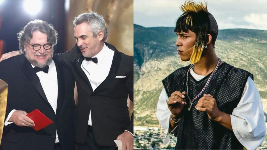 Alfonso Cuarón y Guillermo del Toro vieron y alabaron la película mexicana Ya no estoy aquí, destacando que es una producción que ha logrado refrescar el cine mexicano y que lo mantiene vivo pese a la reducción de los apoyos gubernamentales a la industria cinematográfica. (ESPECIAL) 
