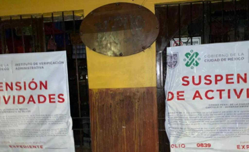 El Instituto de Verificación Administrativa (Invea) de la Ciudad de México suspendió actividades en nueve establecimientos con actividad preponderante de venta de bebidas alcohólicas en las alcaldías Benito Juárez, Cuauhtémoc y Tlalpan. (CORTESÍA)