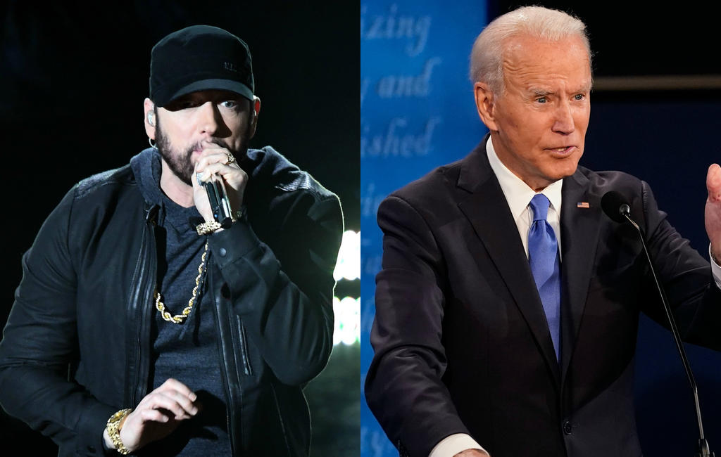Esta es la primera vez que Eminem autoriza con fines políticos el uso de esta canción. (ESPECIAL) 